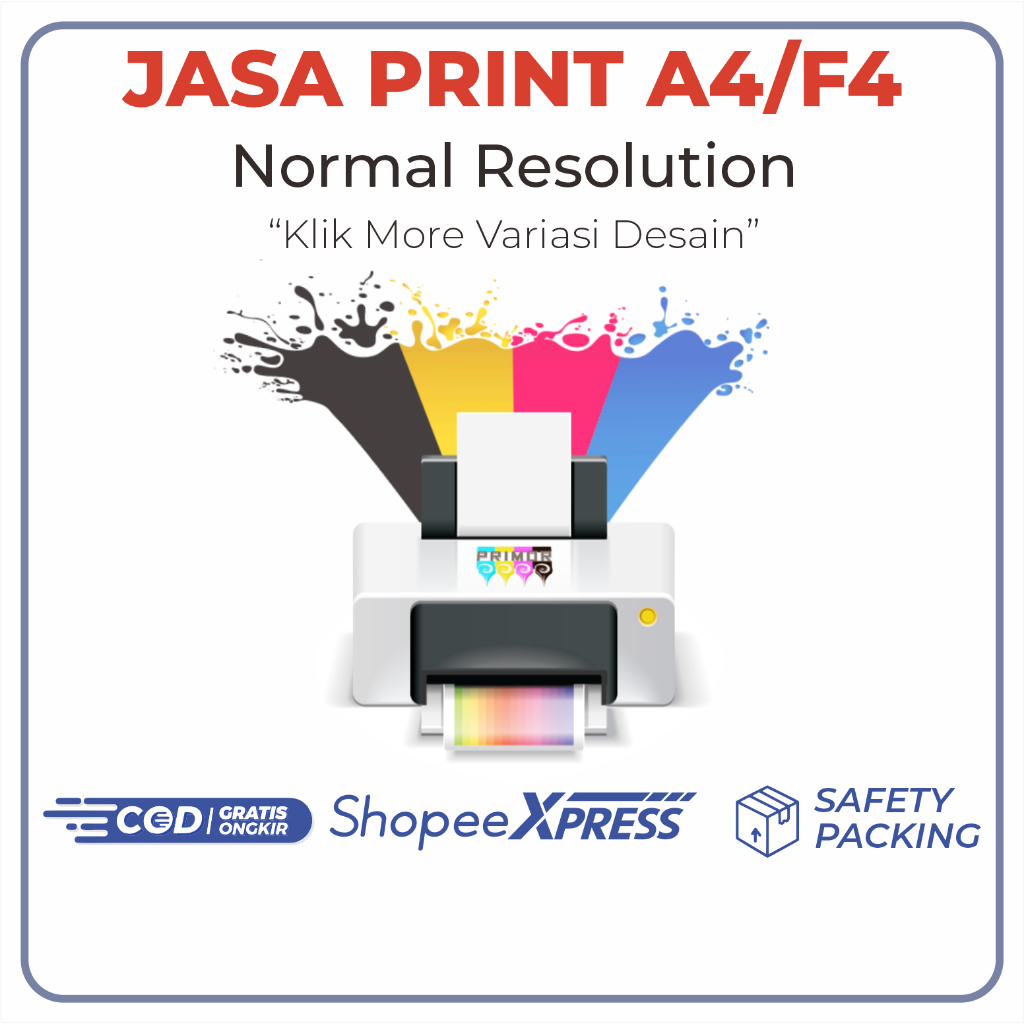 

JASA PRINT DOKUMENT A4 | HITAM PUTIH & BERWARNA