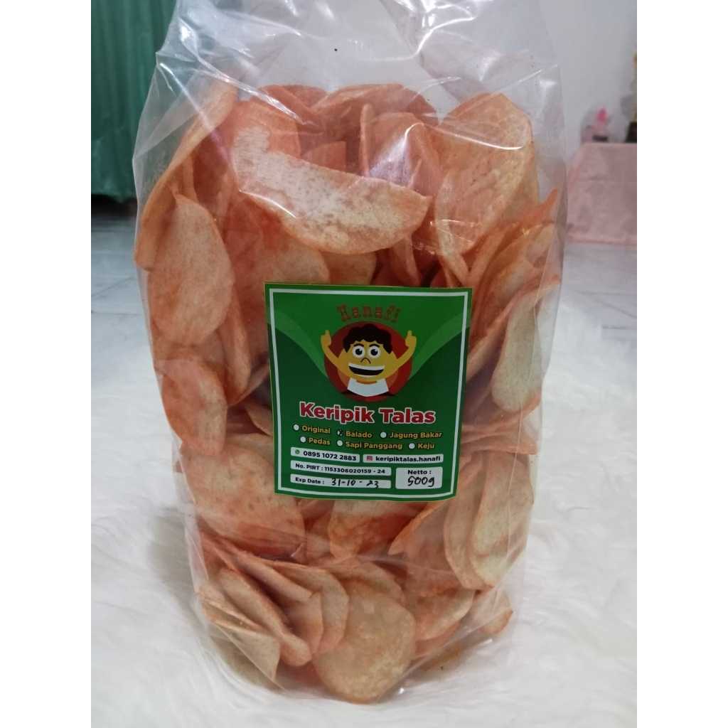 

KERIPIK TALAS (500 gram)