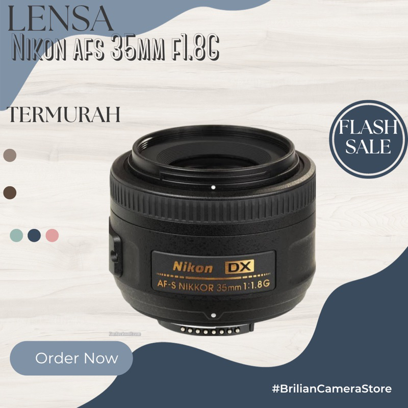 Lensa FIX nikon afs 35mm f1.8g