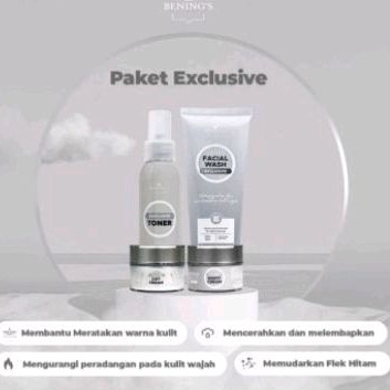 BENING'S SKINCARE DR OKY PRATAMA PAKET EXCLUSIVE (PRELOVED)