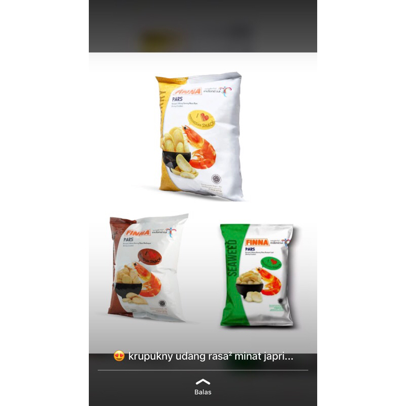 

kerupuk udang FINNA