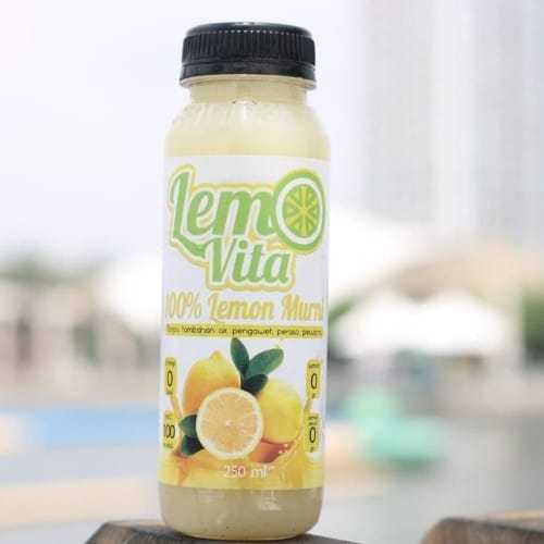 

Sari Lemon Lemovita 250 ML - Jus Lemon Murni BPOM