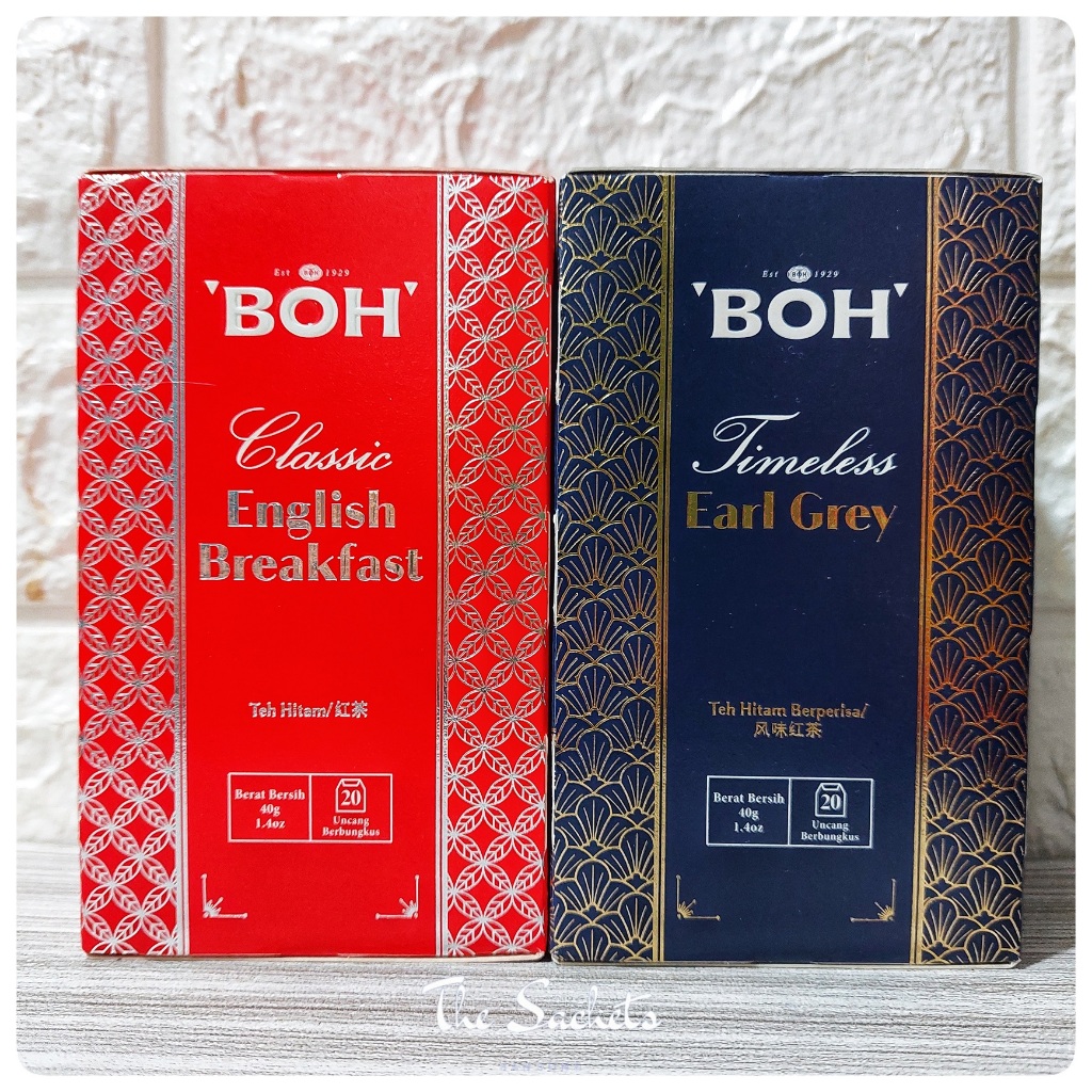 

BOH Earl Grey English Breakfast Tea