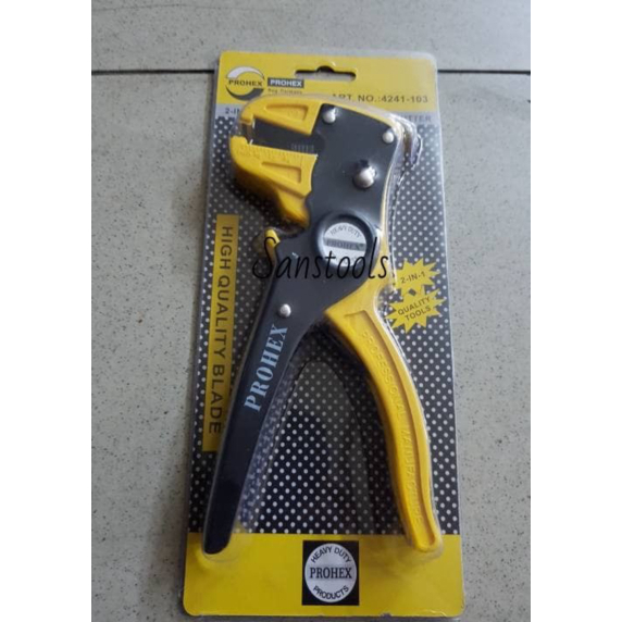 tang kupas kabel Prohex Germany / cable wire stripper pengupas tajam Diskon