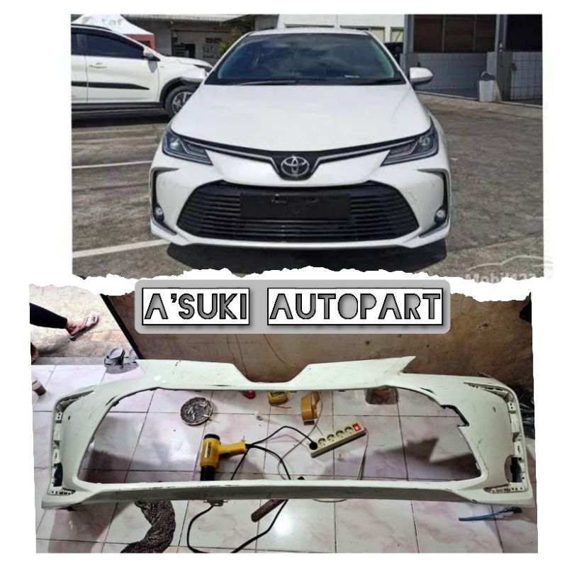 bemper bumper depan corolla altis facelift 2021