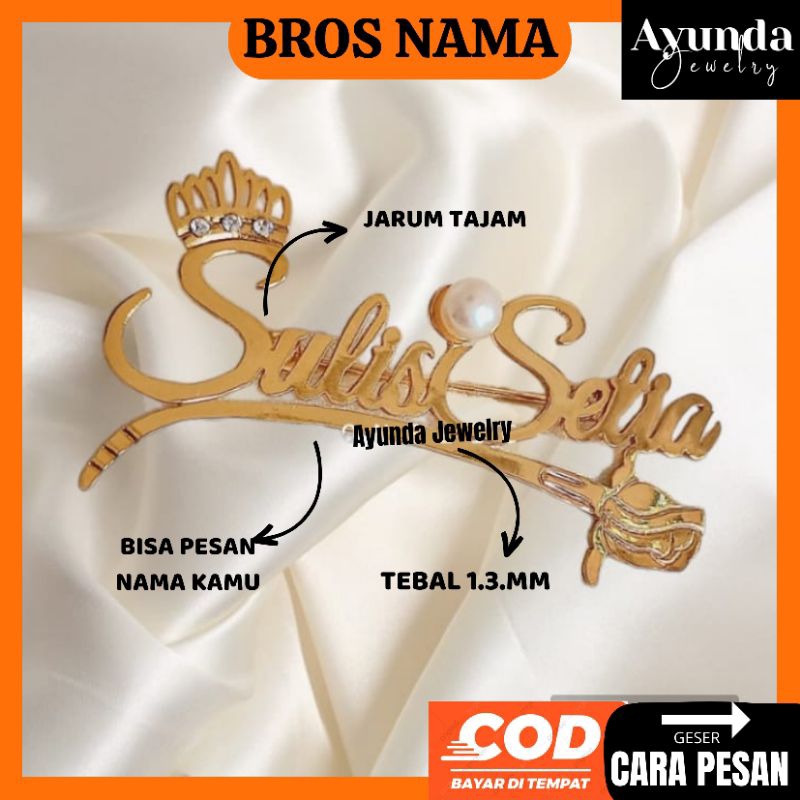 Bros Custom Nama Bros bunga Bros custom logo bros guru
