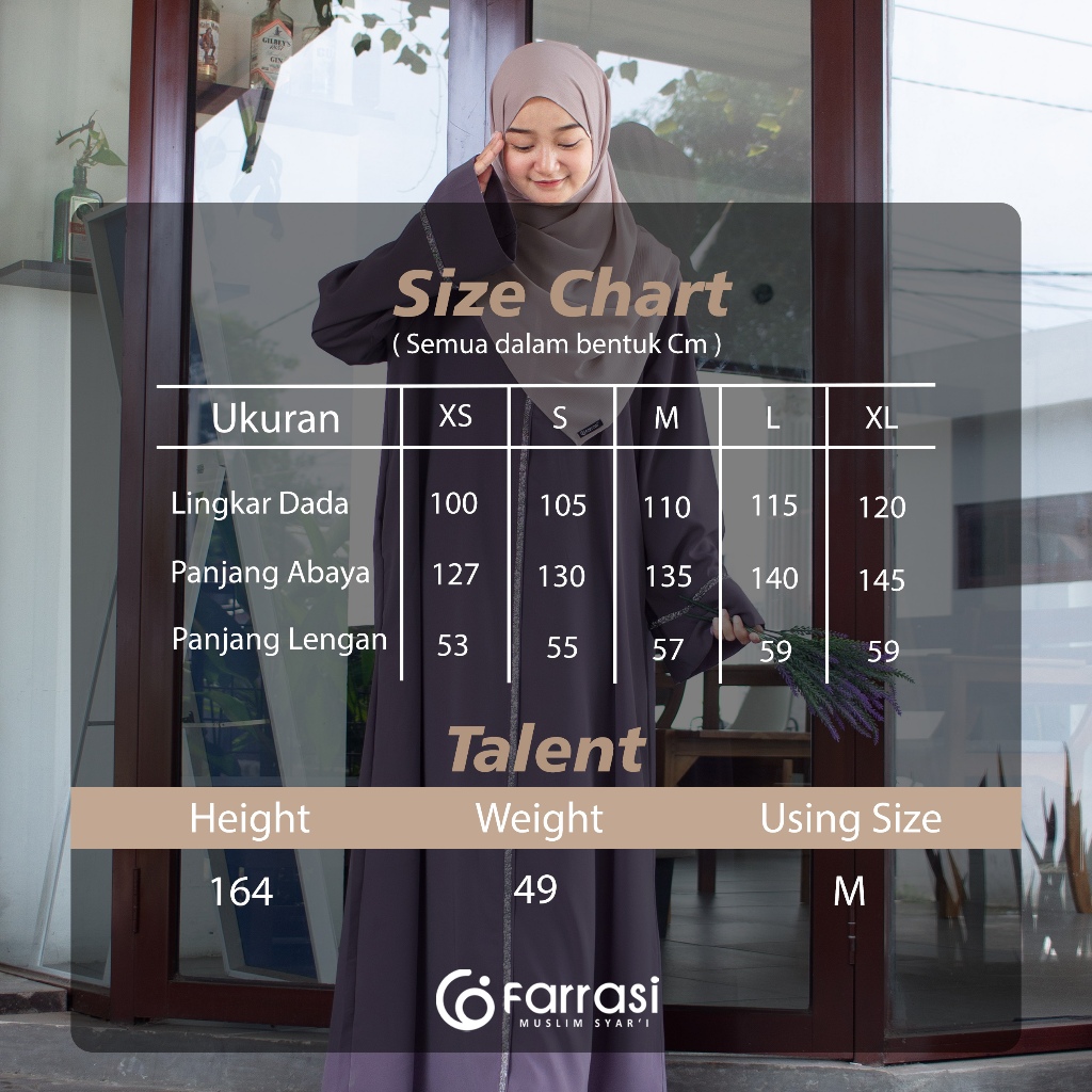 ORIGINAL FARRASI ABAYA ZAINAB