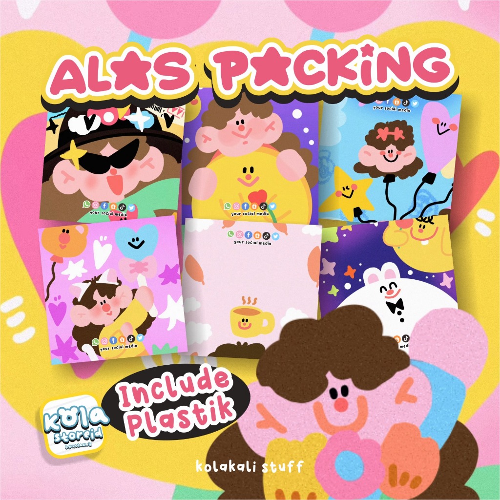 

[INCLUDE PLASTIK] ALAS PACKAGING GIRL CRUSH EDITION | ALAS GELANG | ALAS PHOTOCARD | KERTAS PACKING FREEBIES | ACCESORIES | CINCIN GELANG | CUSTOM PACKAGING | ALAS PACKING PHOTOCARD