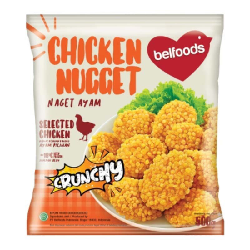 

Belfoods Chicken Nugget Crunchy 500g