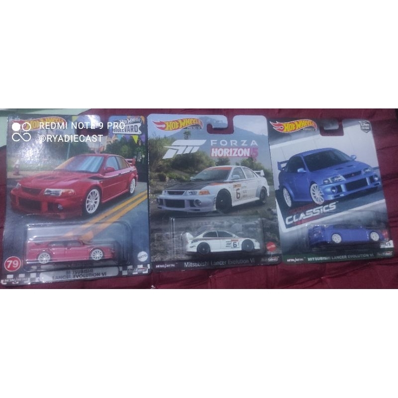 Hot Wheels Premium Lancer Evolution VI