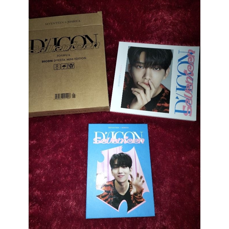 (CLEARANCE SALE) Binder Photobook dan Photocard set Joshua Dicon Mini 102 dfesta seventeen cover Jos