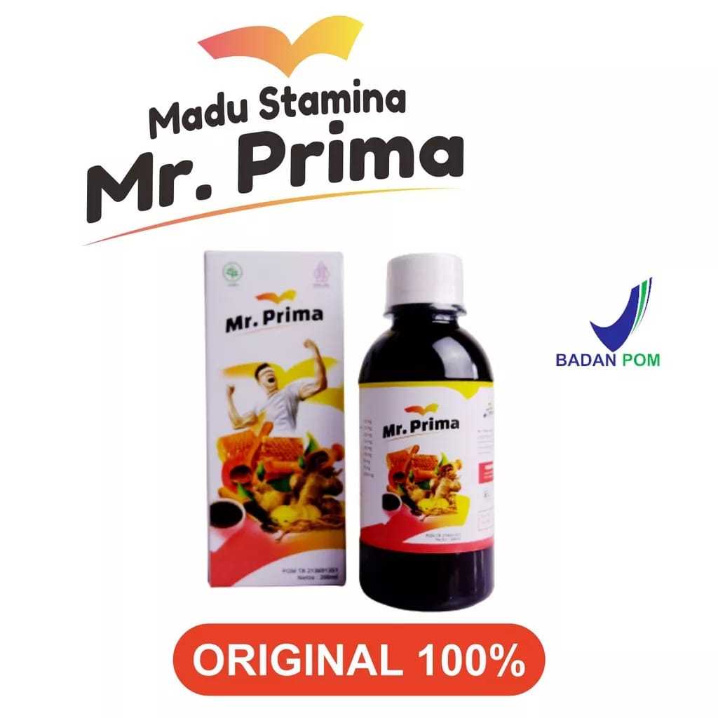 

DISKON BESAR [BISA COD] MR PRIMA ASLI ORIGINAL MADU STAMINA PRIA KUAT PERKASA 100% ORIGINAL