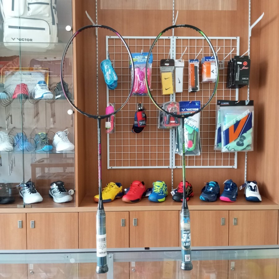 Raket Badminton Power Max Turbocharging AirStream 90 5U - PINK