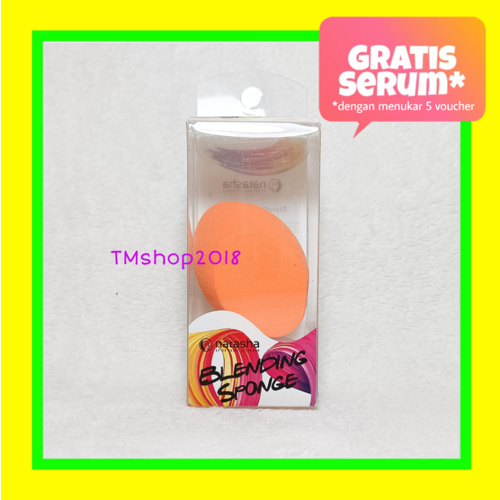 Natasha Skincare Blending Sponge by dr Fredi Setyawan Original Alat Makeup Beauty Blender