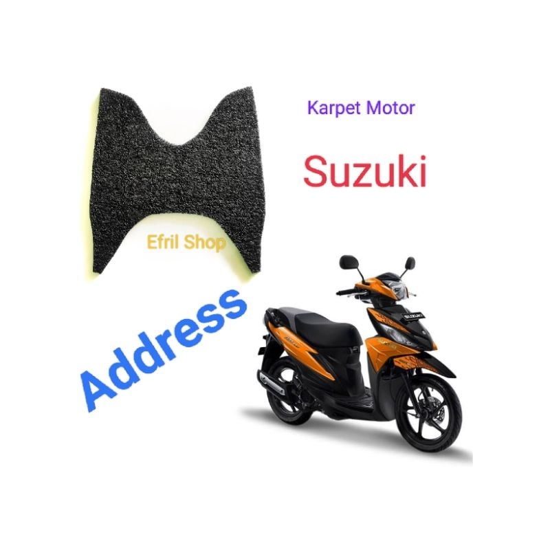Karpet sepeda motor Suzuki Address