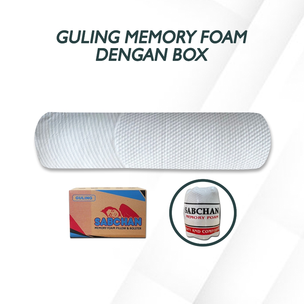Guling Tidur Hotel Memory Foam Premium 80x20cm