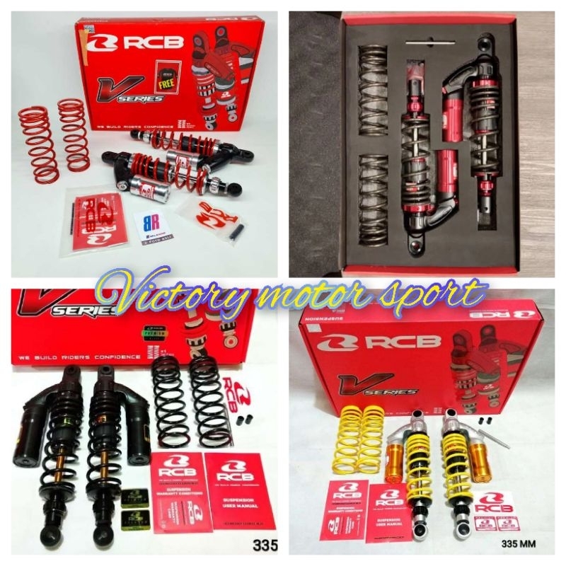 shockbreaker rcb VD series 320 335 mm shock rcb RX king Tiger gl Megapro Supra Doble click