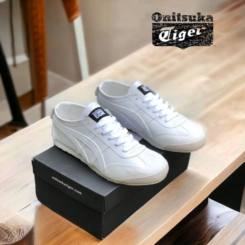 Sepatu full putih sneaker cewek cowok santai