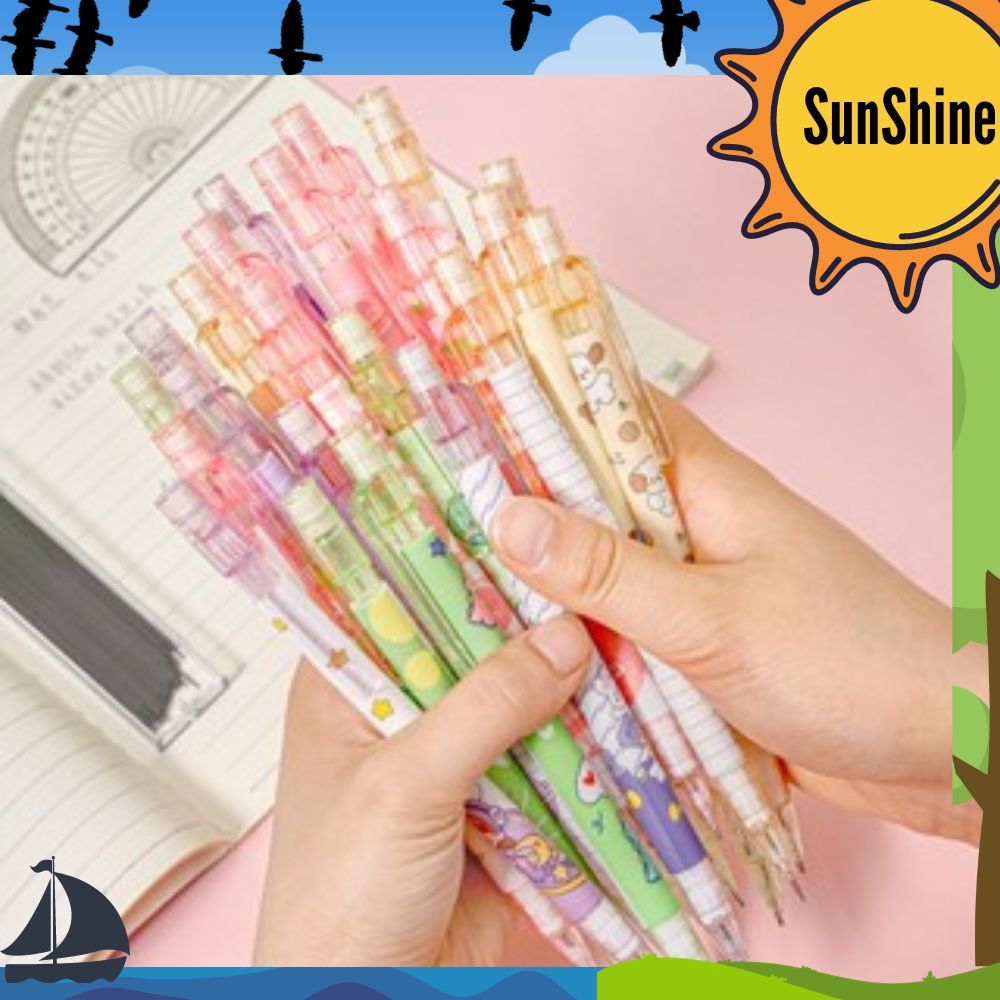 

✨ Sunshine Fancy ✨ SELUSIN / 12 Pcs Pensil Mekanik Motif Buah & Isi Pensil Mekanik S8020