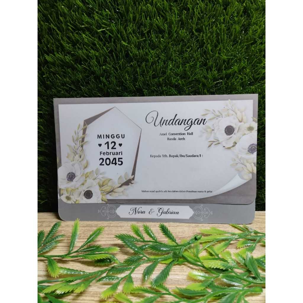 Blangko Undangan Pernikahan Lintang 84 Murah