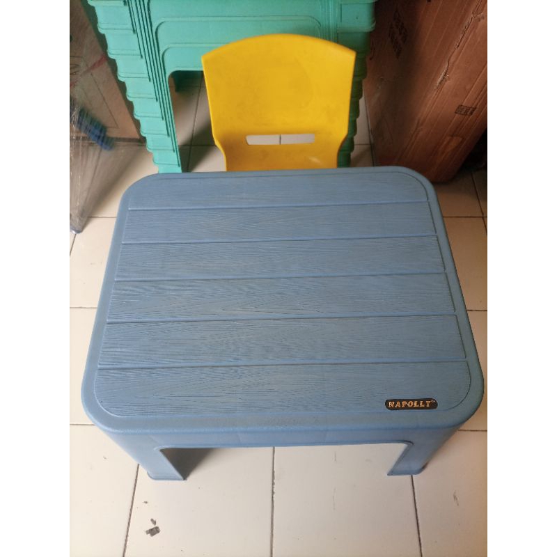 Meja serbaguna Napolly bisa mix kursi anak olymplast Bahan plastik