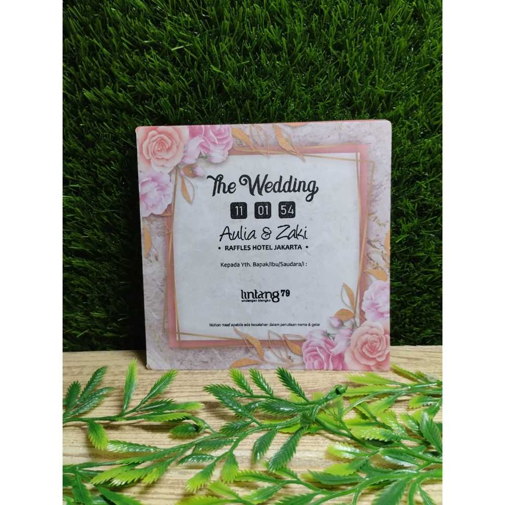 Blangko Undangan Pernikahan Lintang 79 Murah