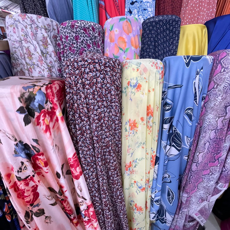 kain ceruti - ceruti motif - Ceruty babydoll - ceruty baby doll - zara - zara crep / kain sifon / ci