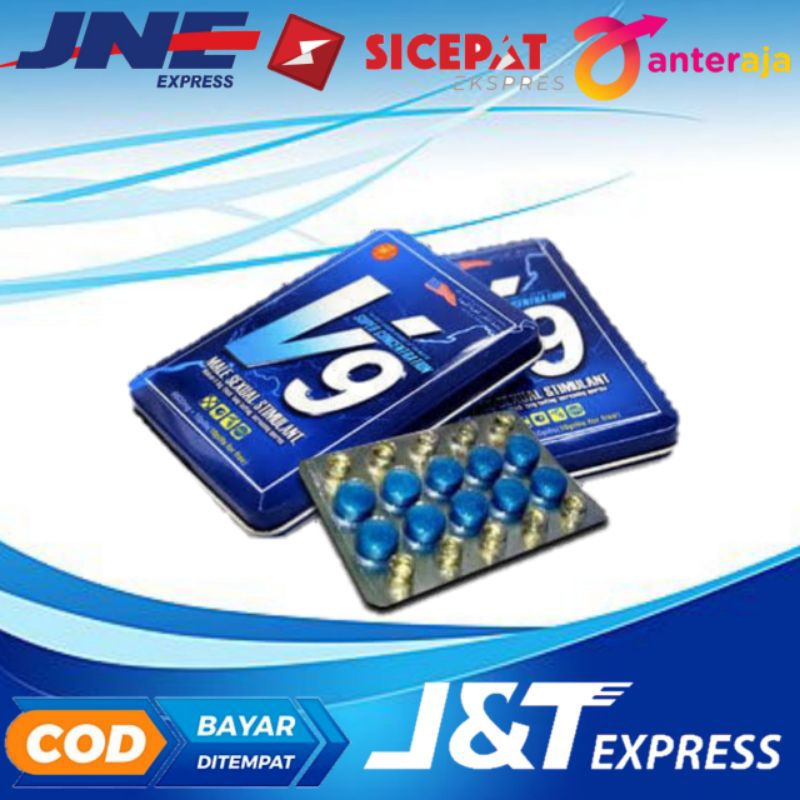 TERLARIS V9 OBAT STAMINA PRIA KUAT TAHAN LAMA ASLI TOPCER