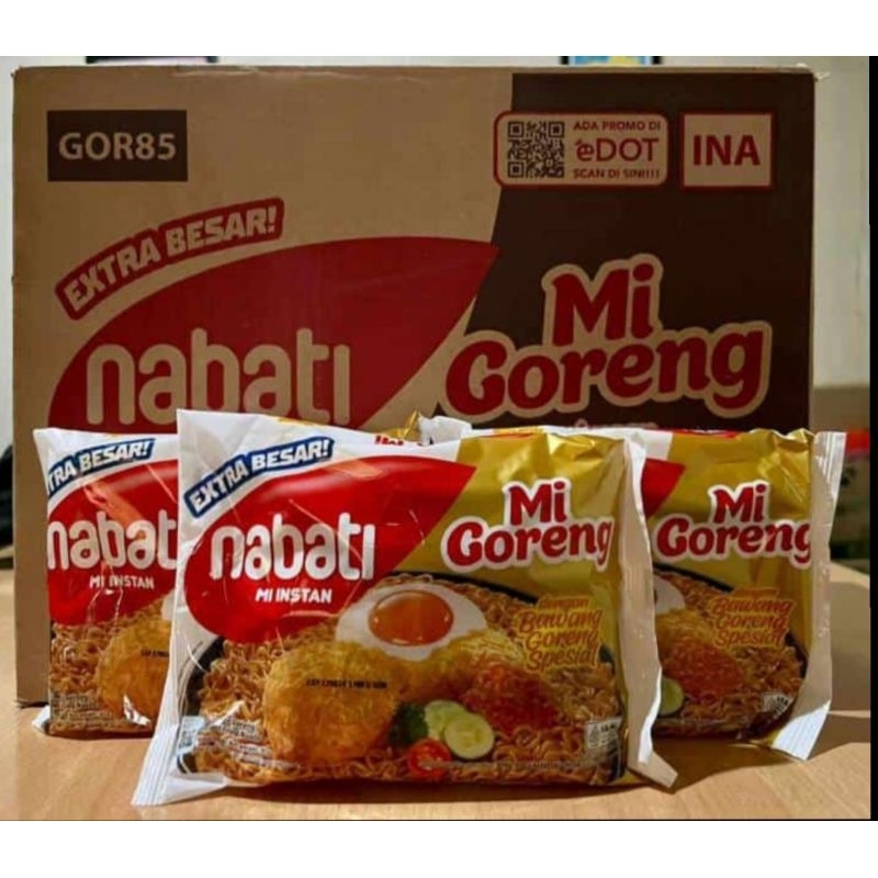 

Nabati Mie Goreng Extra Besar Mie Goreng