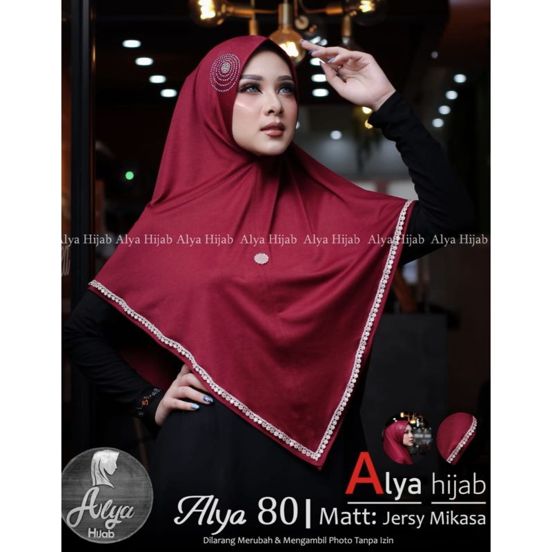 Bergo Alya 80 Ori Alya Hijab