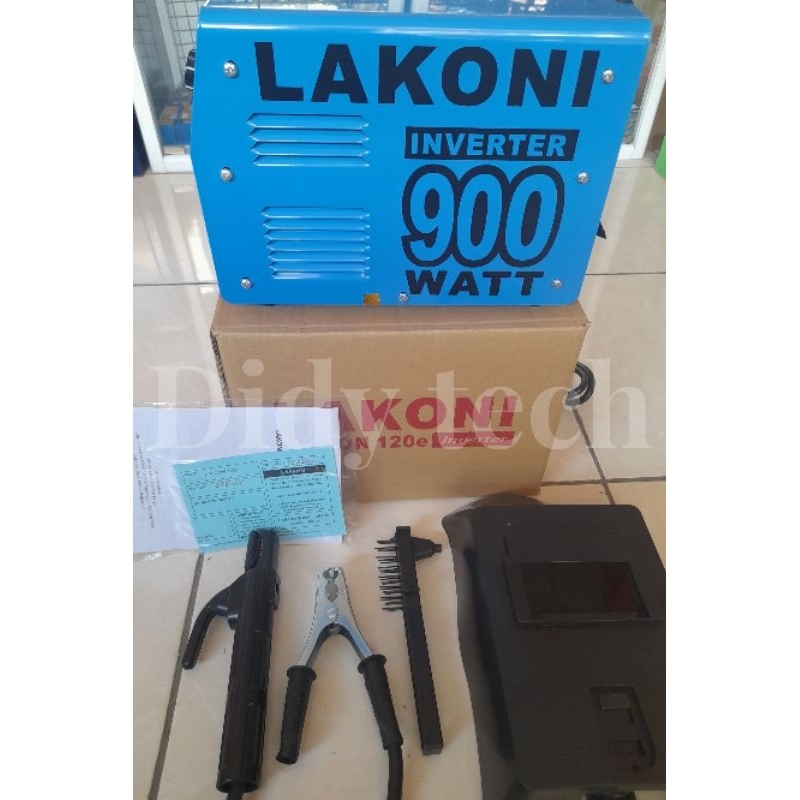 Mesin las inverter Lakoni 120E 900Watt mesin Las
