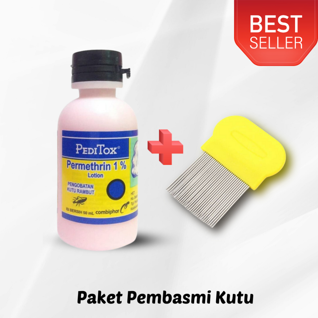 PEDITOX Obat Kutu Rambut dan Telur Kutu Ampuh