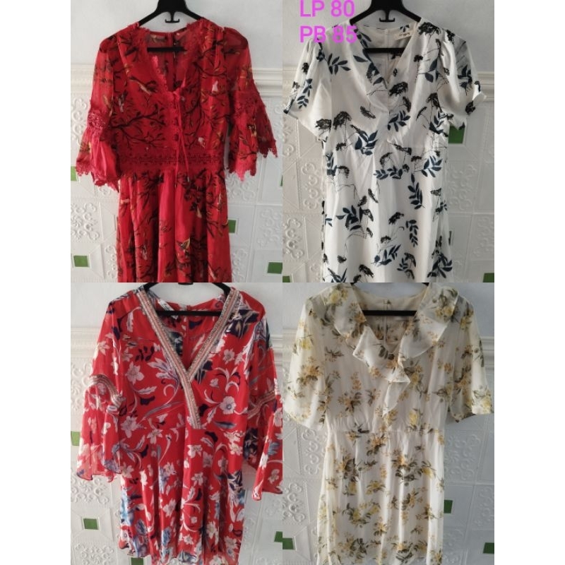 dress sifon preloved