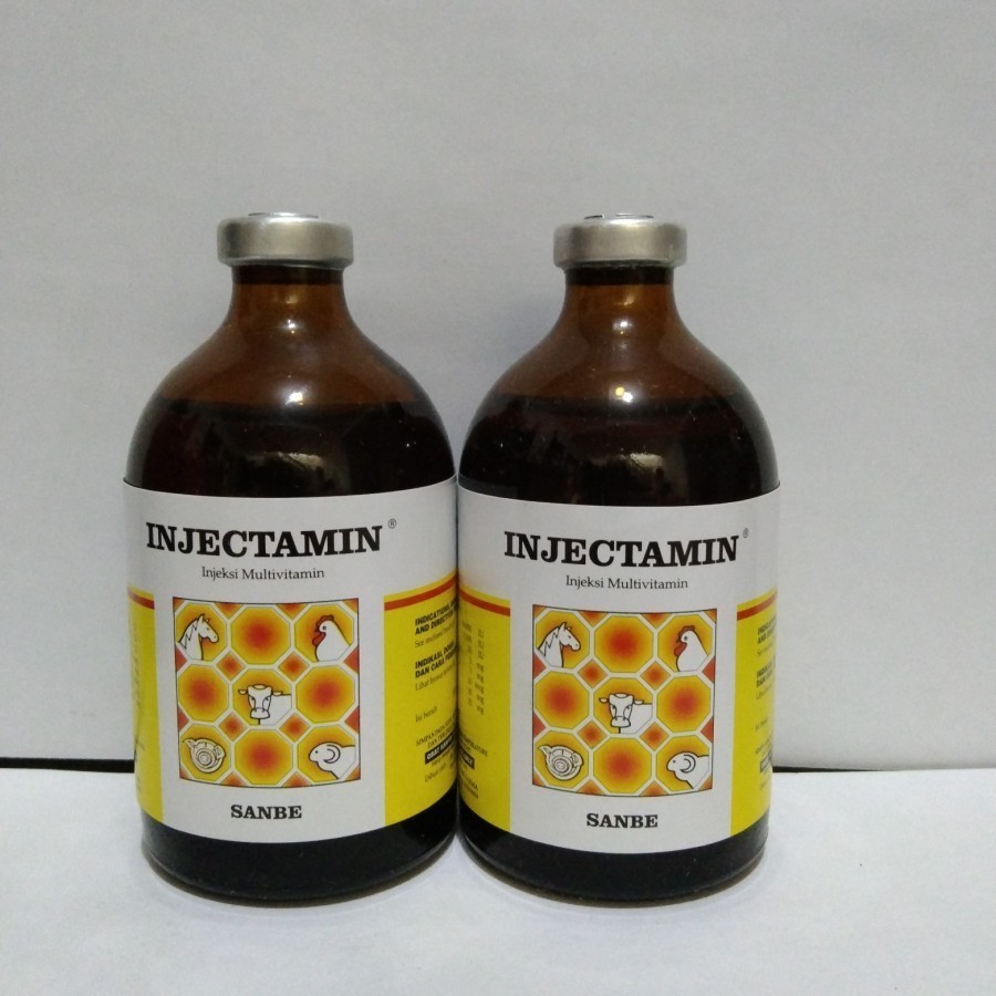 Injectamin 50 ml dan 20ml - Vitamin Ternak