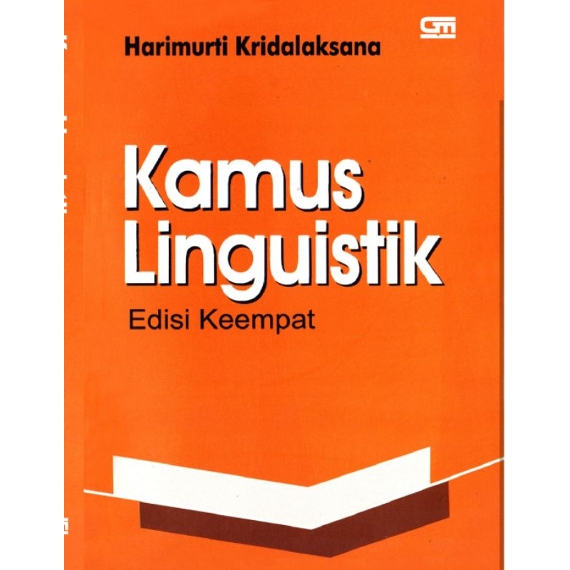 

Buku KAMUS LINGUISTIK edisi keempat by HARIMURTI