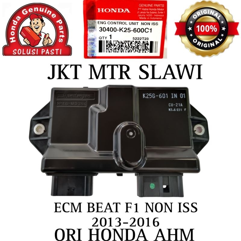 30400-K25-600C1, k25-601 ecu ecu cdi beat f1, beat f1 non iss ori honda ahm asli honda
