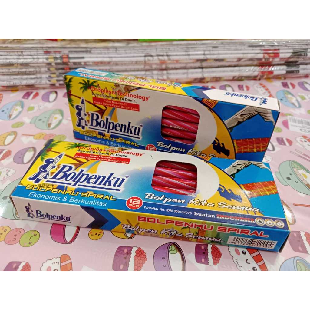

Bolpenku spiral merah