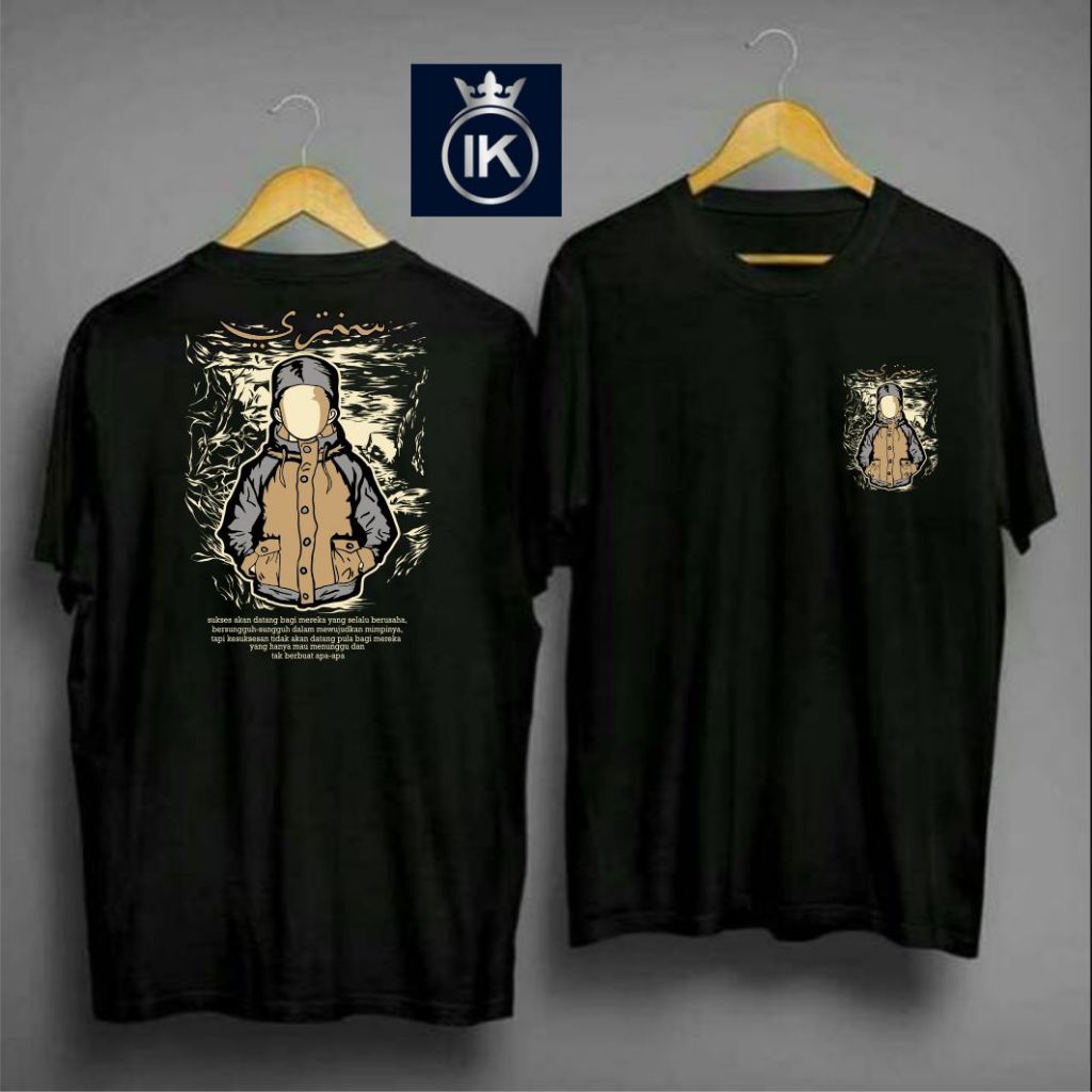 KAOS ISLAMI PRIA BERJAKET/KAOS COD UNISEX