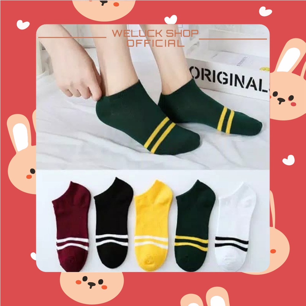 Kaos Kaki KS39 / KS54 Kaos Kaki Sport Wanita Model Korea