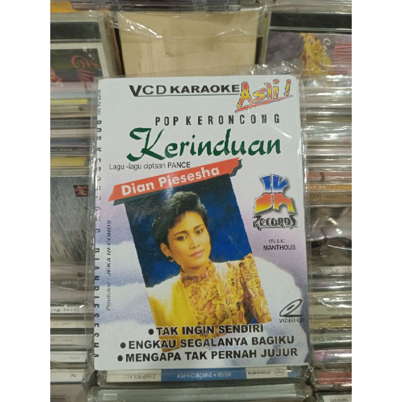 VCD Original Dian Piesesha - Pop Keroncong Kerinduan