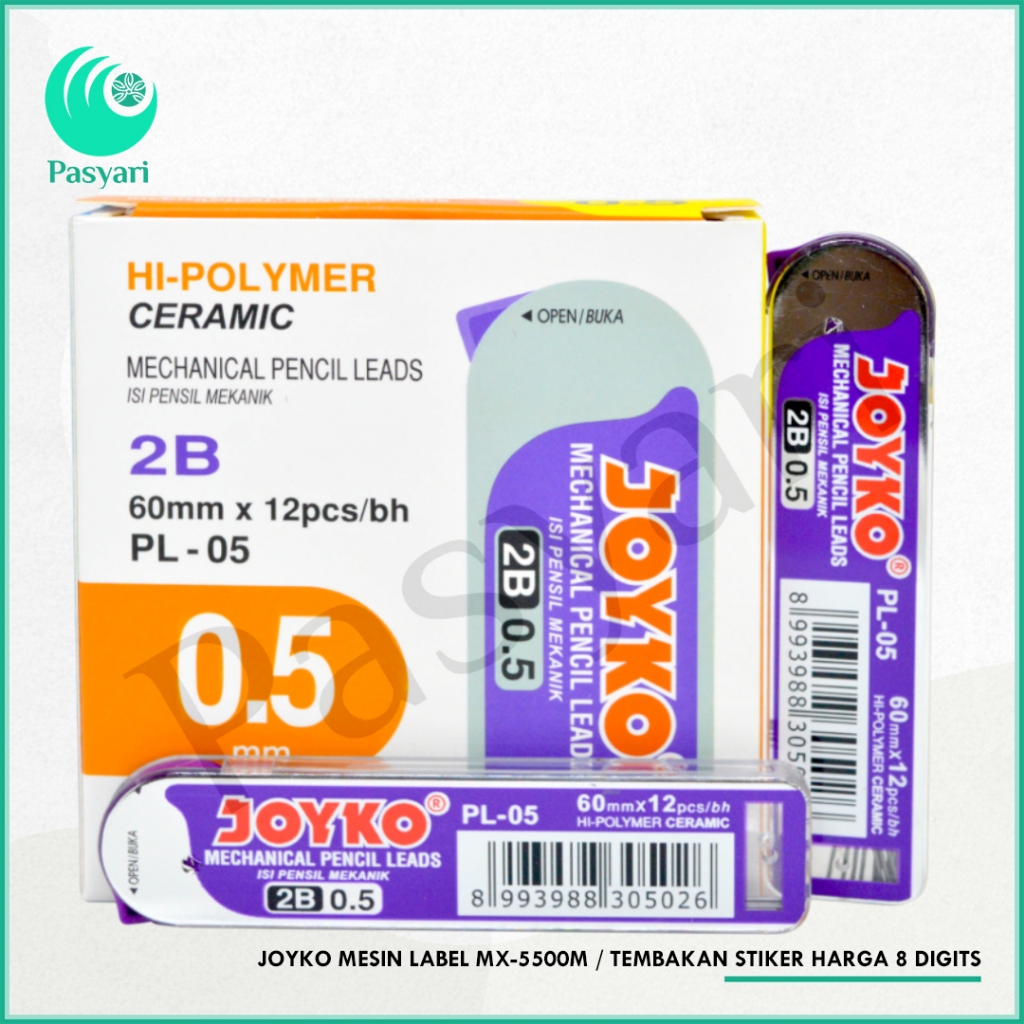 

JOYKO REFILL PENCIL 2B PL 0.5MM / ISI PENSIL MECHANICAL