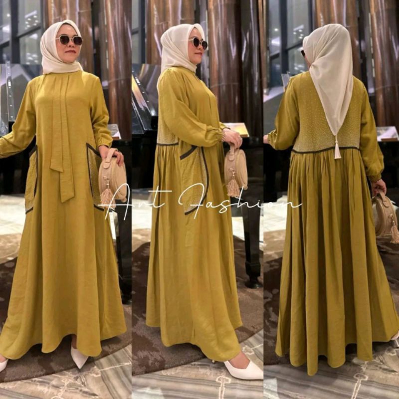 ART FASHION HELLEN SERIES 2 DRESS GAMIS WANITA BY ART FASHION