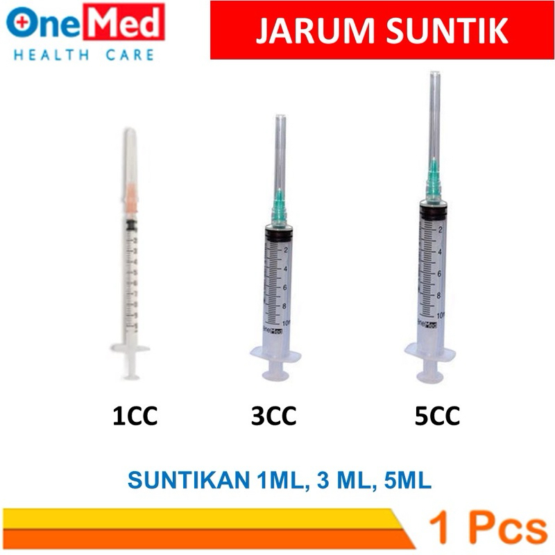 Onemed Disposable Syringe With Needle