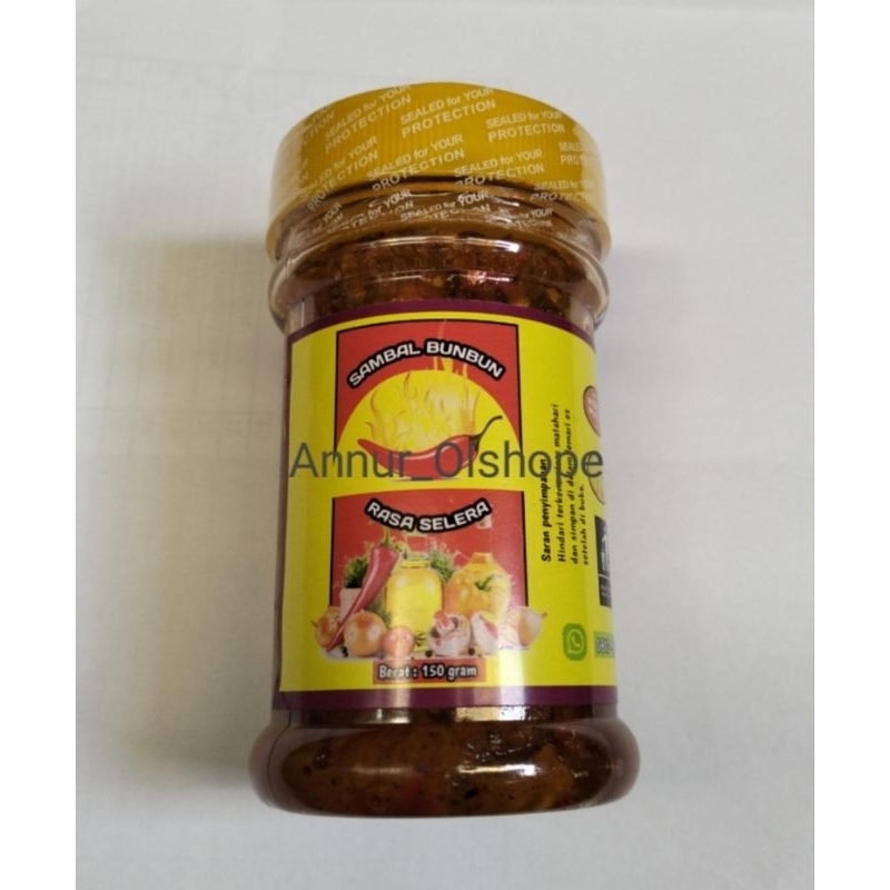 

Sambal ijo bawang original 150 gram