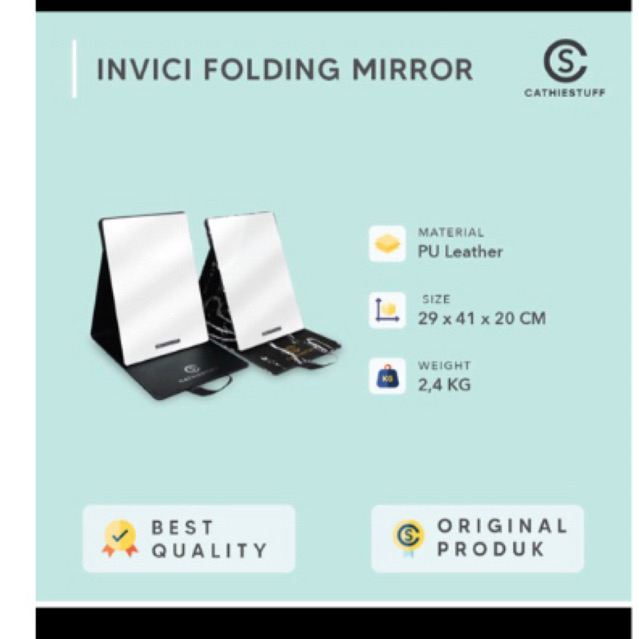 Cathie stuff pro basic mirror invici folding mirror