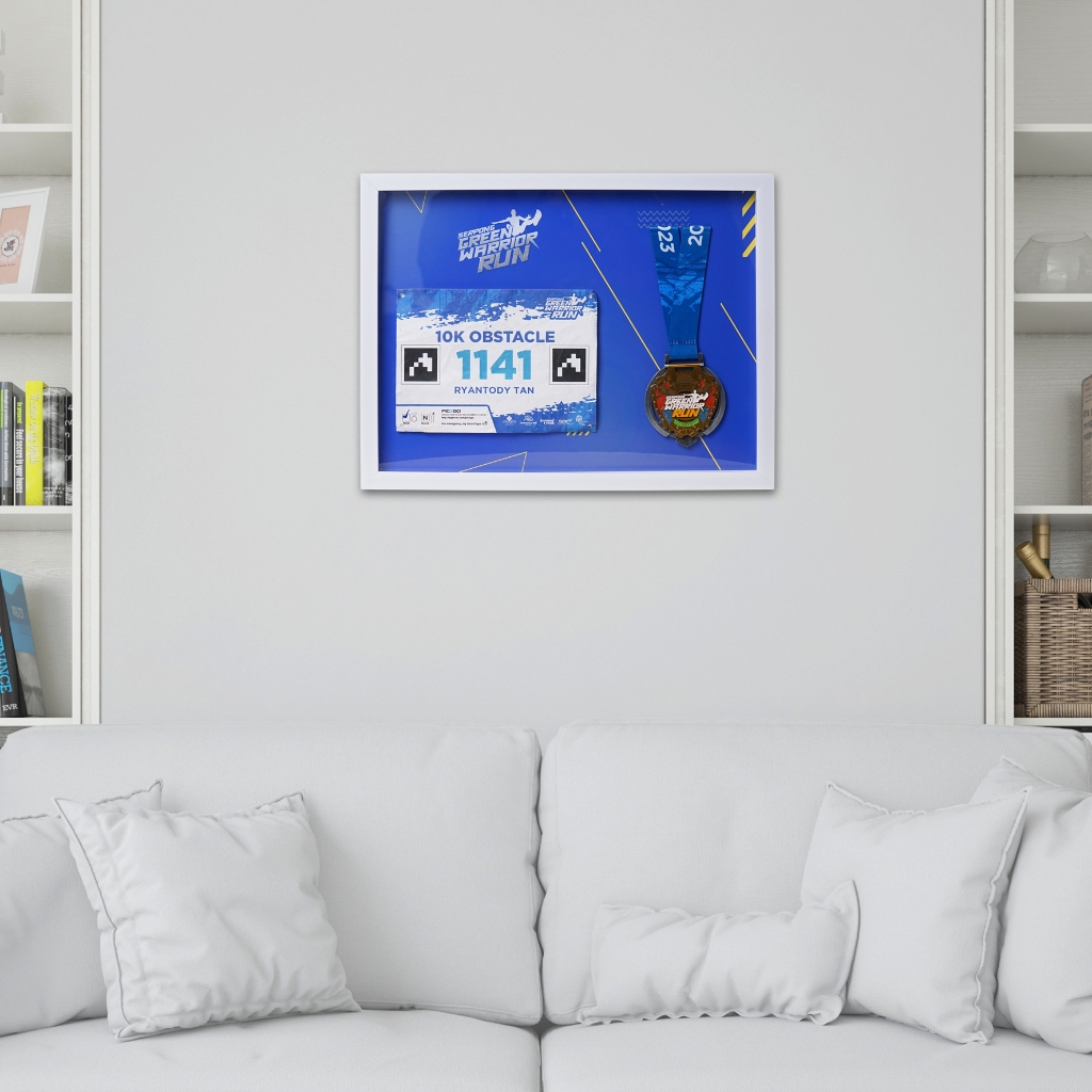 Frame Bingkai Pigura Foto Medali / Medali Lari