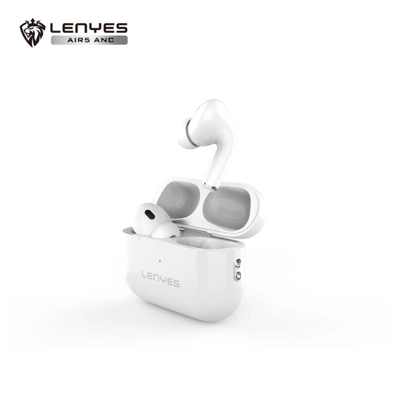 LENYES AIR 5 ANC TWS Wireless Earbuds Bluetooth 5.3 Smart Touch Hifi Stereo Earphone