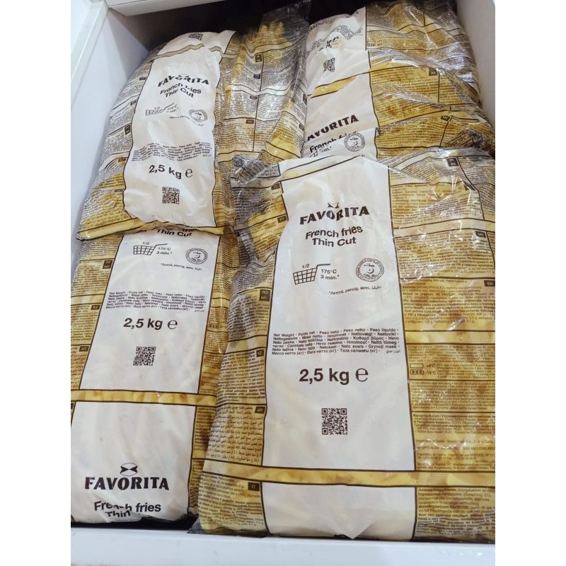 

Kentang shoestring Favorita 2,5kg