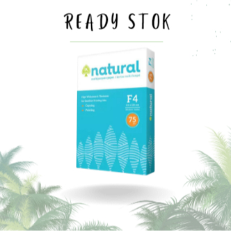 

KERTAS HVS / PAPER HVS NATURAL F4 75GSM