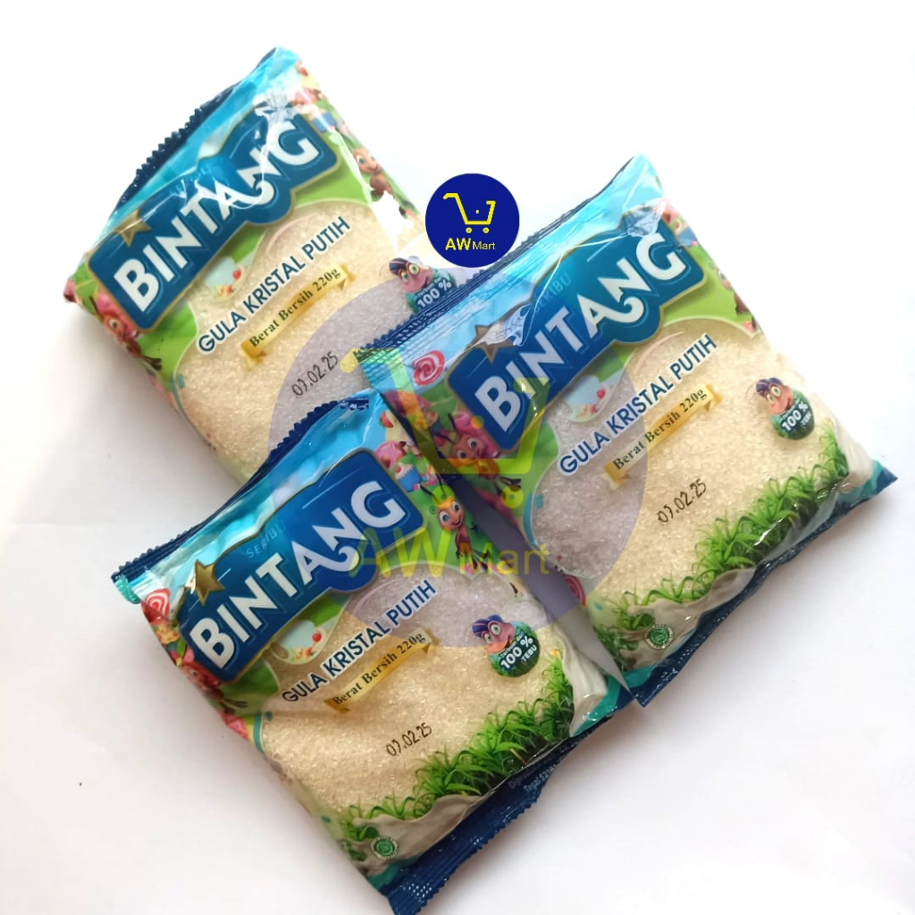 

GULA KRISTAL 220GR BINTANG